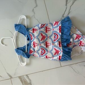 The Beaufort Bonnet Company Blue Swimsuit